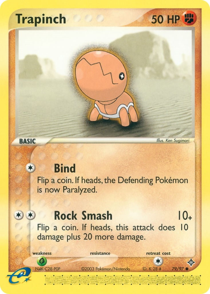 Image for Trapinch (79/97) [Dragon] - Pokemon