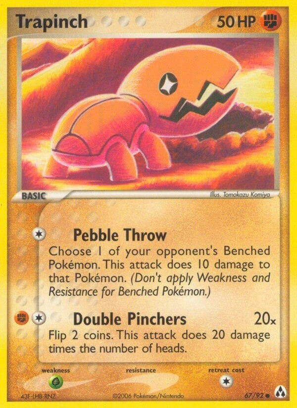 Image for Trapinch (67/92) [Legend Maker] - Pokemon