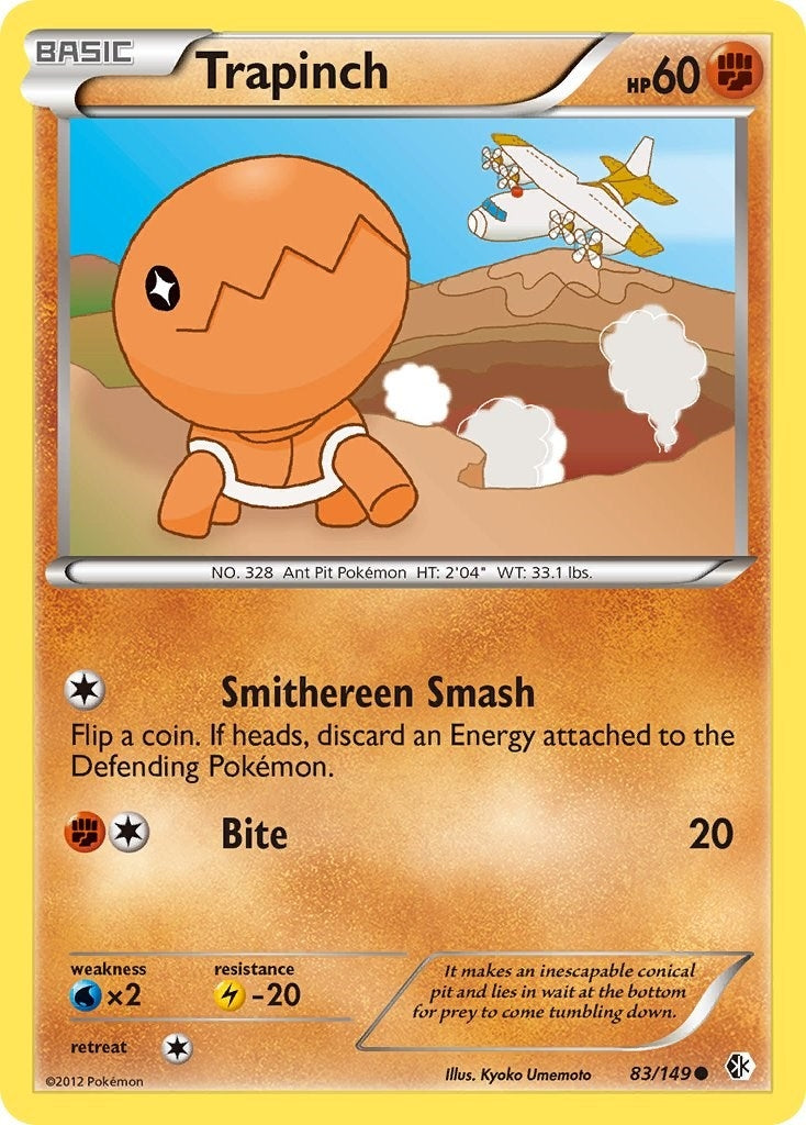 Image for Trapinch (83/149) [Boundaries Crossed] - Pokemon