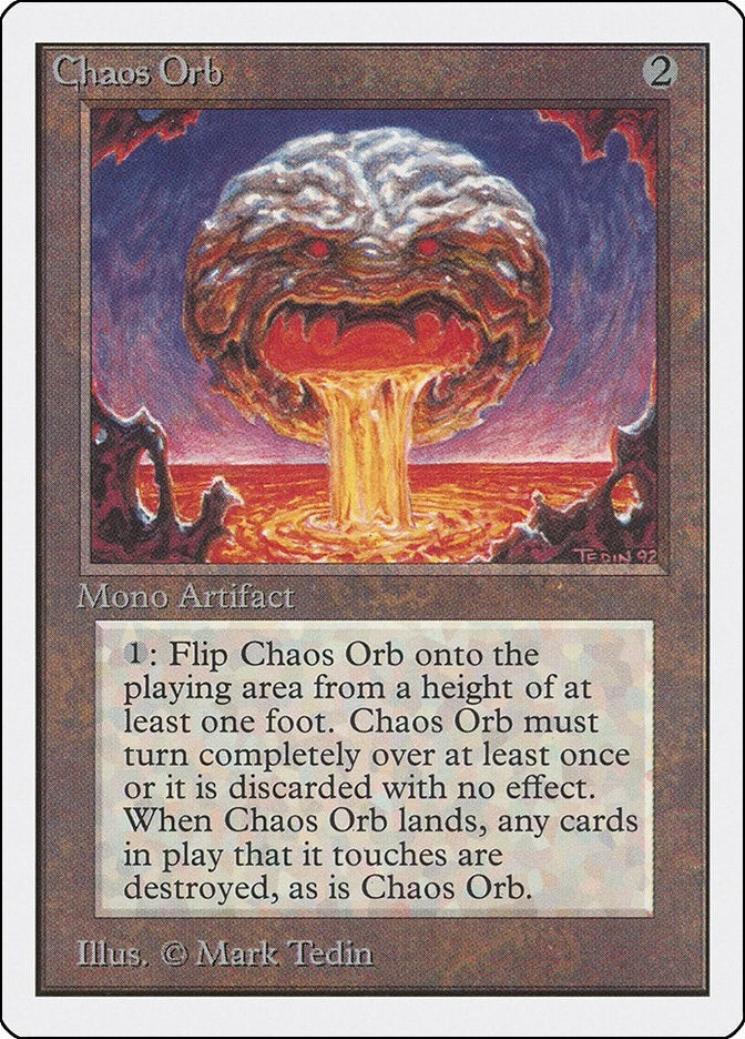 Image for Chaos Orb [Unlimited Edition] - Magic: The Gathering