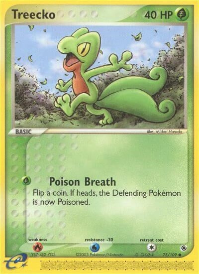 Image for Treecko (75/109) [Ruby and Sapphire] - Pokemon