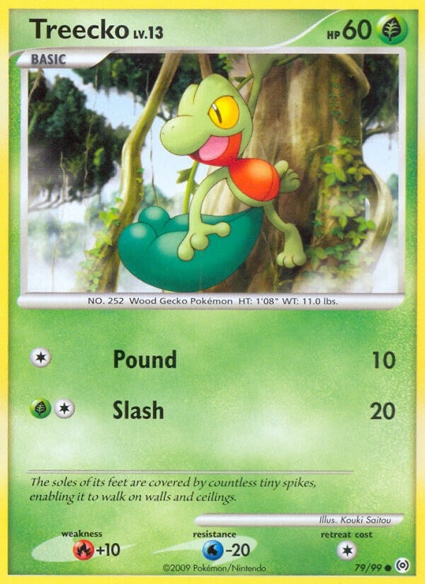 Image for Treecko (79) (79/99) [Arceus] - Pokemon