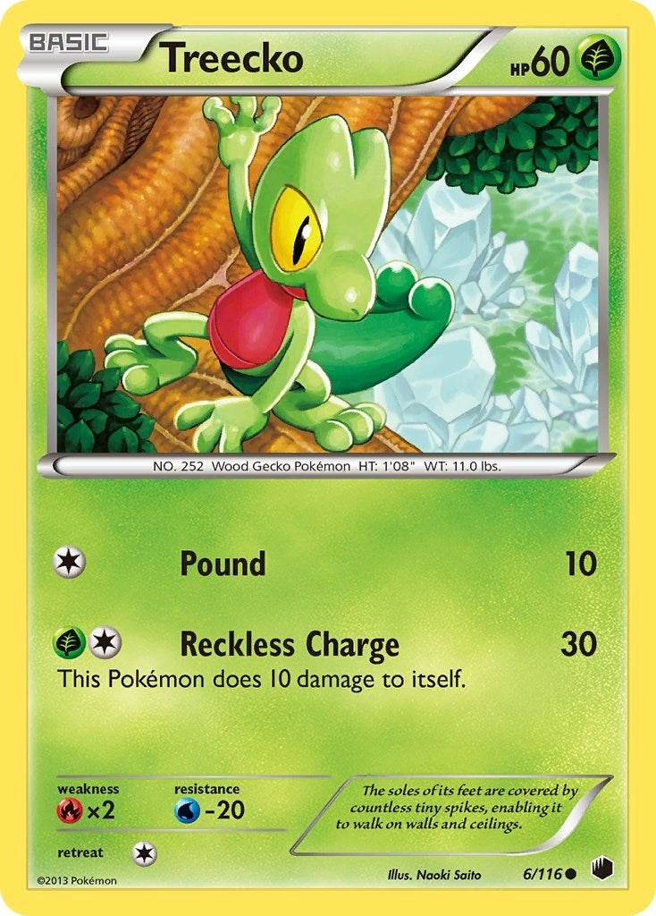 Image for Treecko (6/116) [Plasma Freeze] - Pokemon