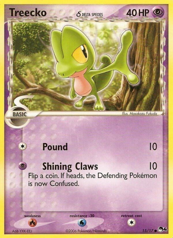Image for Treecko (Delta Species) (015/017) [POP Series 4] - Pokemon