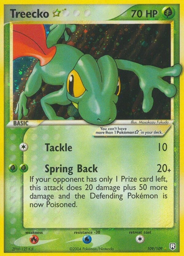 Image for Treecko Star (109/109) [Team Rocket Returns] - Pokemon