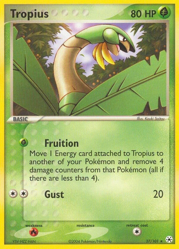 Image for Tropius (27/101) [Hidden Legends] - Pokemon
