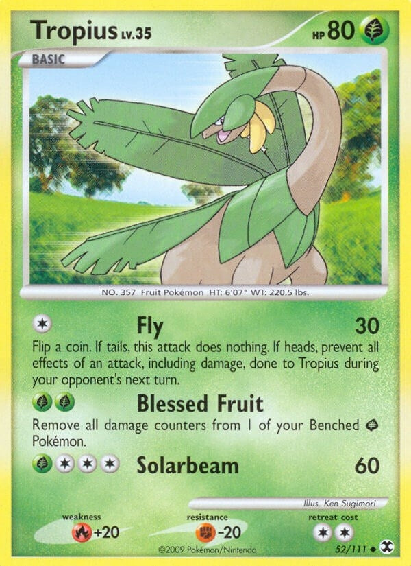 Image for Tropius (52/111) [Rising Rivals] - Pokemon
