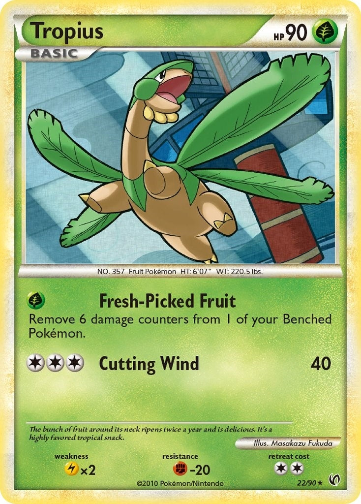 Image for Tropius (22/90) [Undaunted] - Pokemon