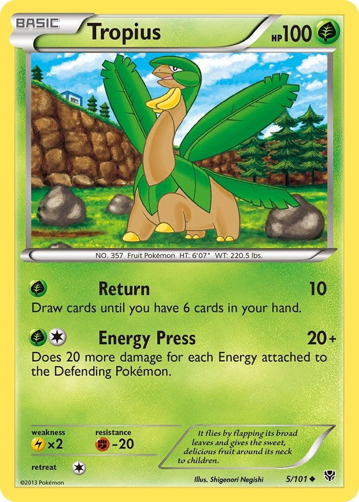 Tropius (5/101) [Plasma Blast]