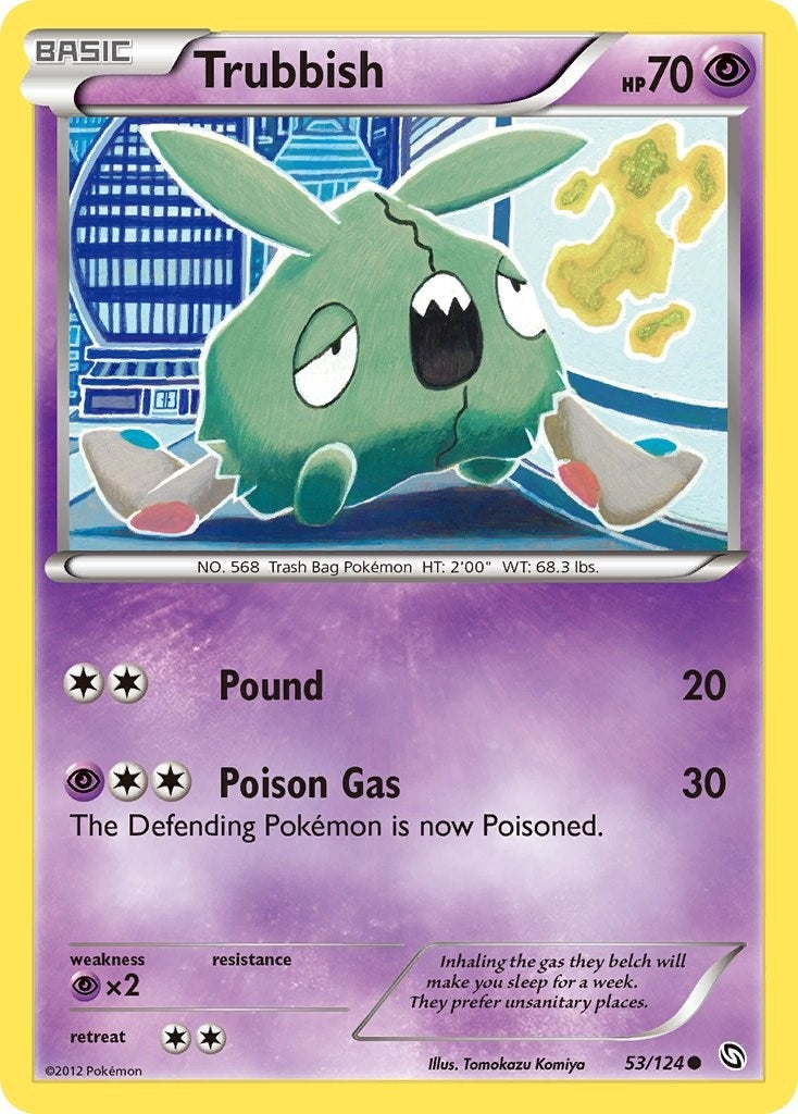 Image for Trubbish (53/124) [Dragons Exalted] - Pokemon