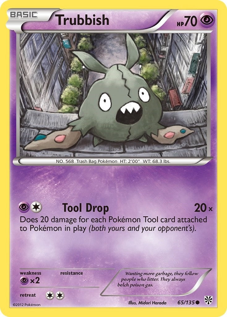 Image for Trubbish (65) (65/135) [Plasma Storm] - Pokemon