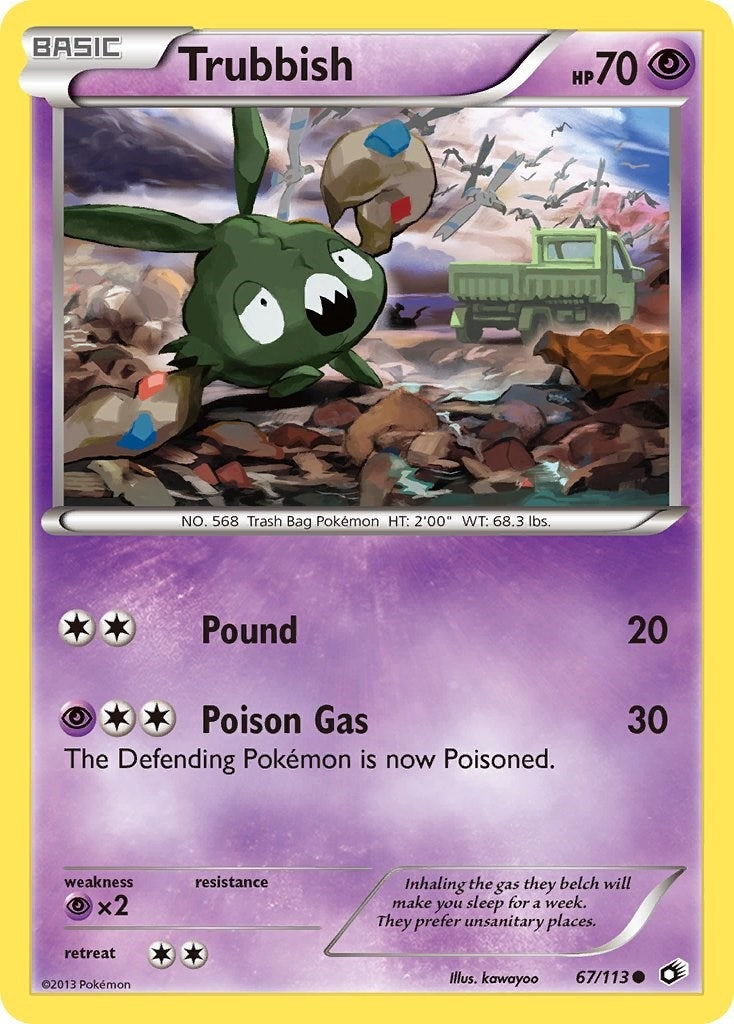 Trubbish (67/113) [Legendary Treasures]