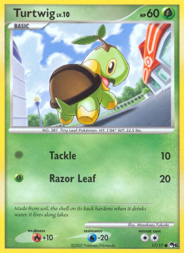 Image for Turtwig (017/017) [POP Series 6] - Pokemon
