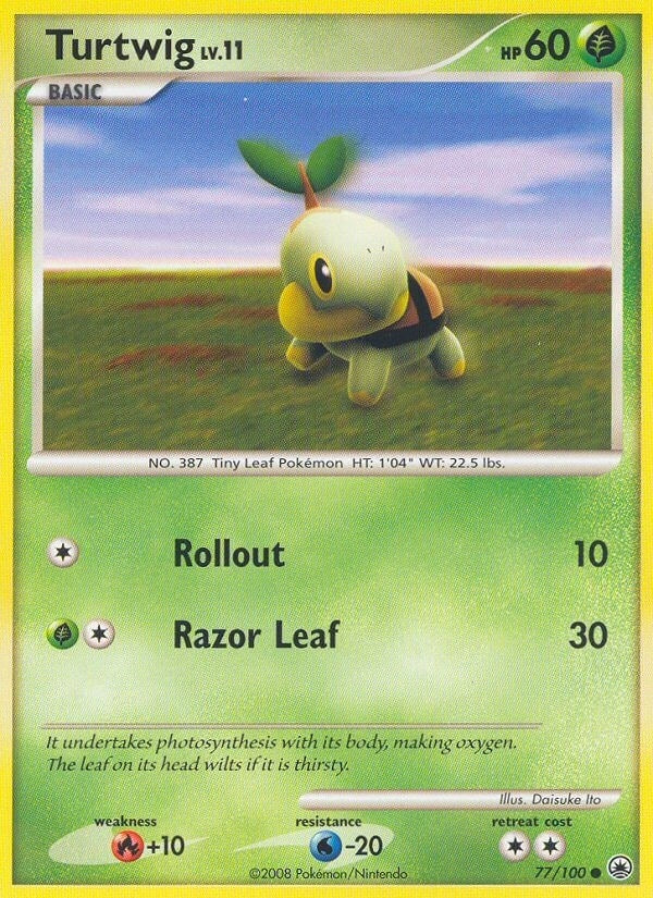 Image for Turtwig (77) (77/100) [Majestic Dawn] - Pokemon