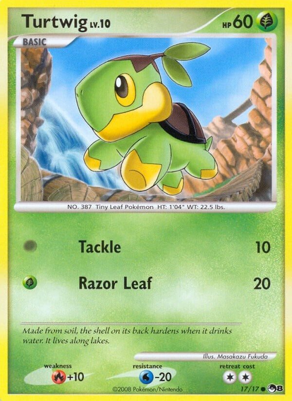 Image for Turtwig (017/017) [POP Series 8] - Pokemon