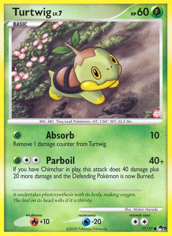 Image for Turtwig (017/017) [POP Series 9] - Pokemon