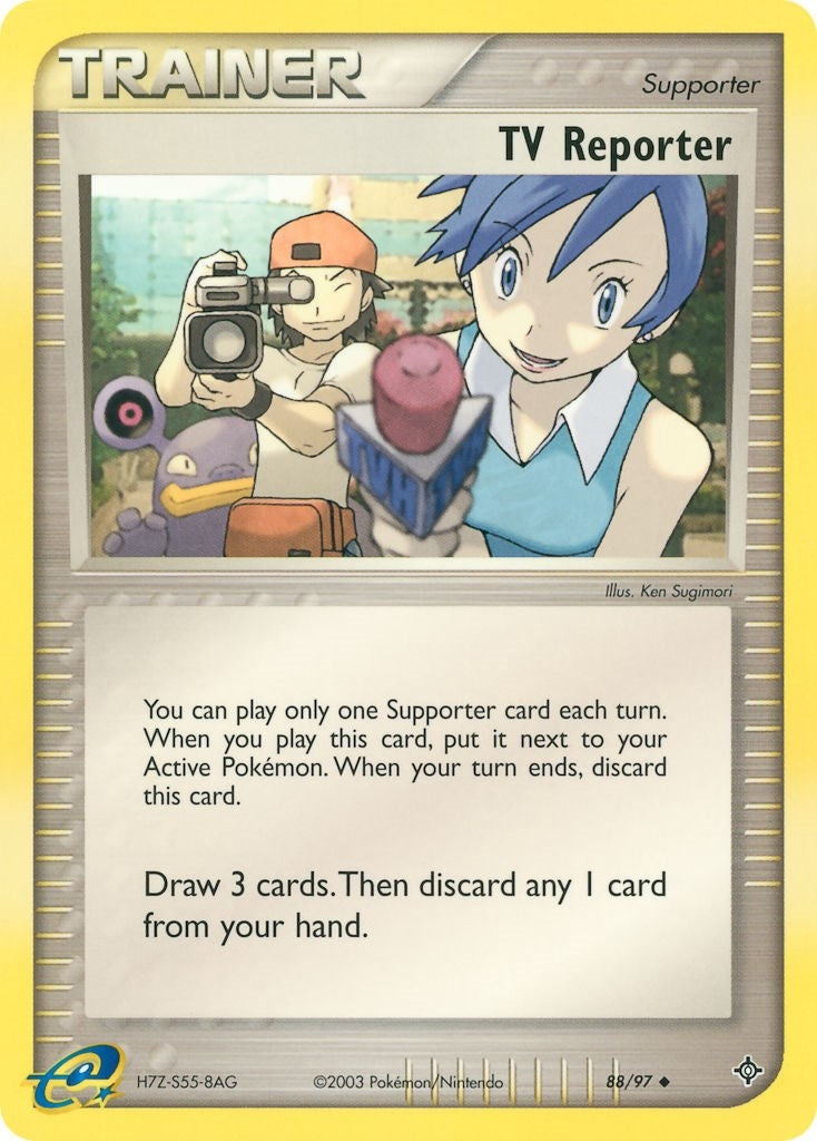 Image for TV Reporter (88/97) [Dragon] - Pokemon