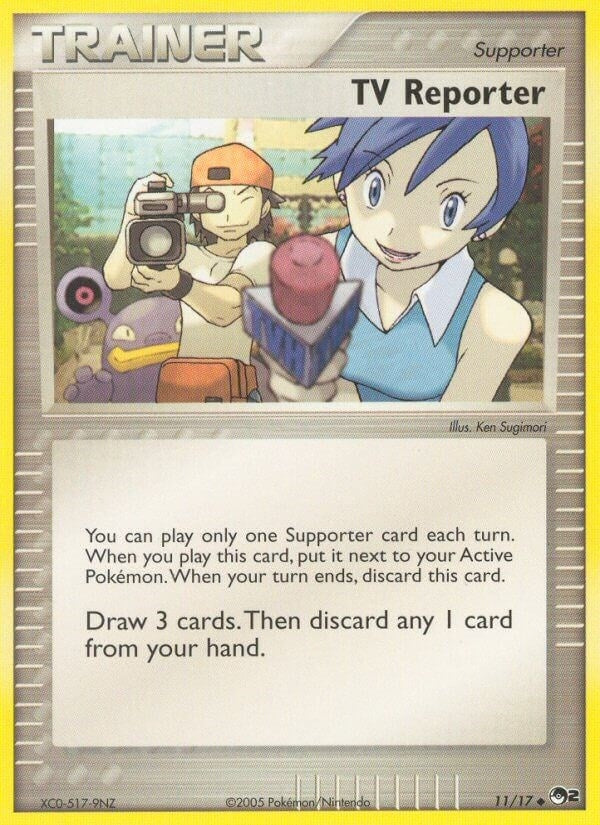 Image for TV Reporter (011/017) [POP Series 2] - Pokemon