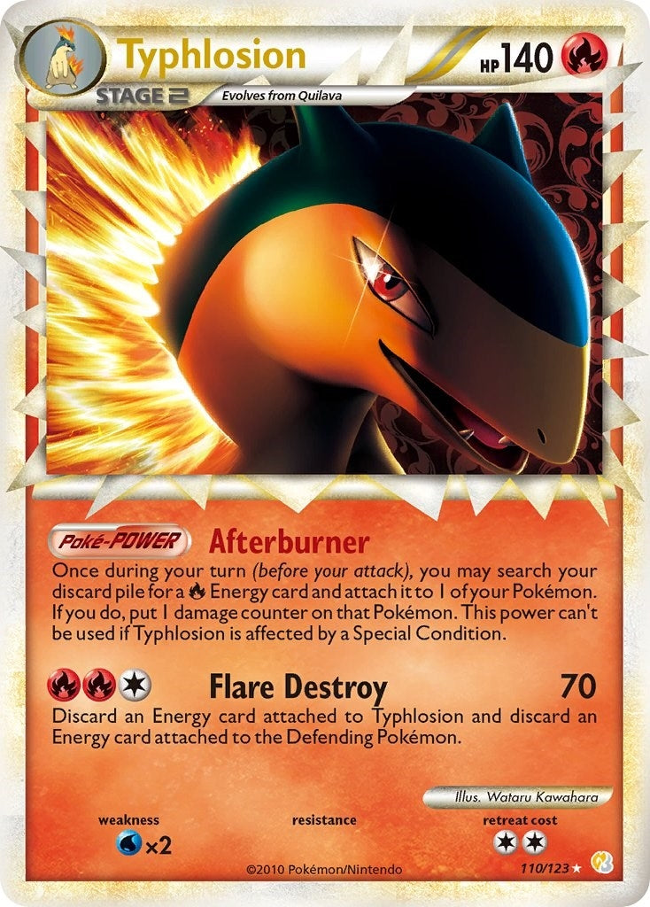 Image for Typhlosion (Prime) (110/123) [HeartGold SoulSilver] - Pokemon