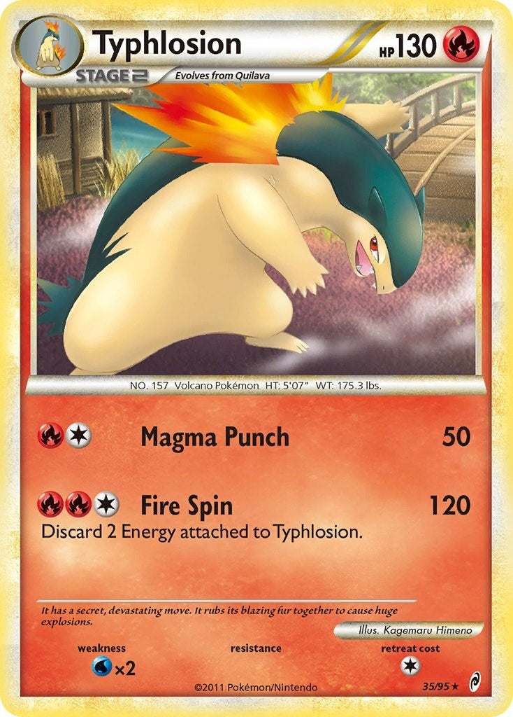 Image for Typhlosion (35/95) [Call of Legends] - Pokemon