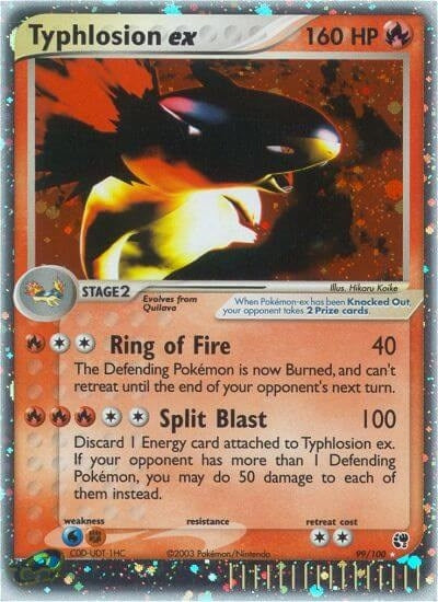 Image for Typhlosion ex (99/100) [Sandstorm] - Pokemon