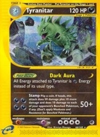 Image for Tyranitar (66) (066/165) [Expedition] - Pokemon