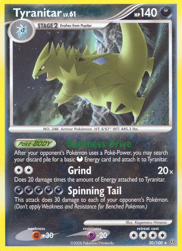 Image for Tyranitar (30/100) [Stormfront] - Pokemon