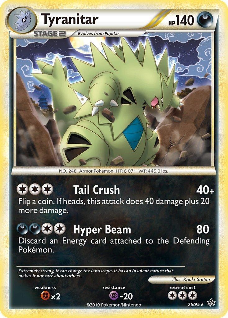 Image for Tyranitar (26/95) [Unleashed] - Pokemon