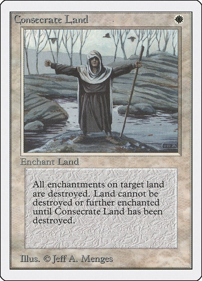 Image for Consecrate Land [Unlimited Edition] - Magic: The Gathering