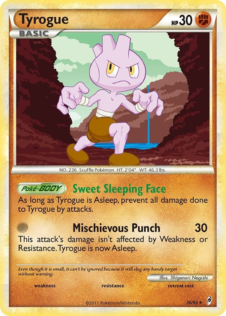 Image for Tyrogue (36/95) [Call of Legends] - Pokemon