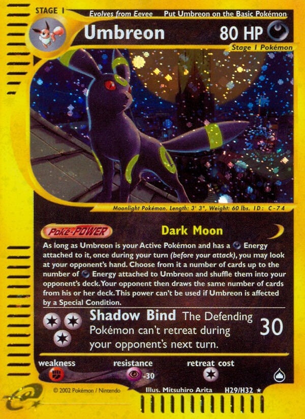 Image for Umbreon (H29) (H29/H32) [Aquapolis] - Pokemon