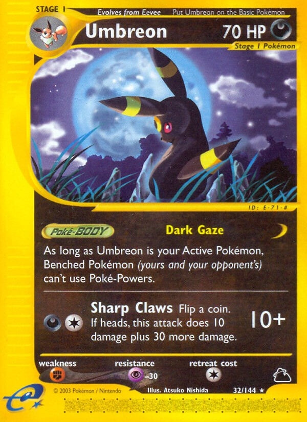 Image for Umbreon (32) (032/144) [Skyridge] - Pokemon