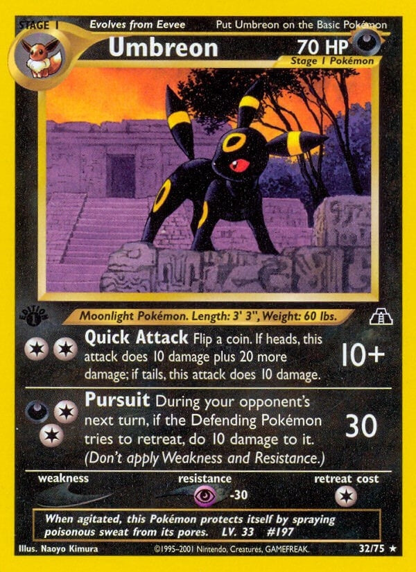 Image for Umbreon (32) (32/75) [Neo Discovery] - Pokemon