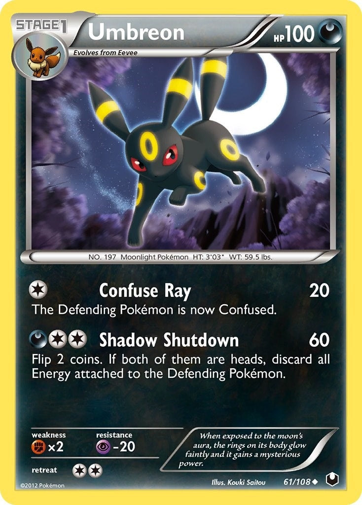Image for Umbreon (61) (61/108) [Dark Explorers] - Pokemon