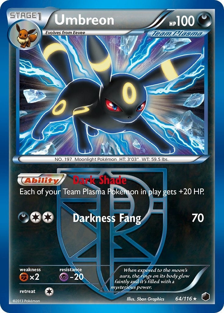 Image for Umbreon (Team Plasma) (64/116) [Plasma Freeze] - Pokemon