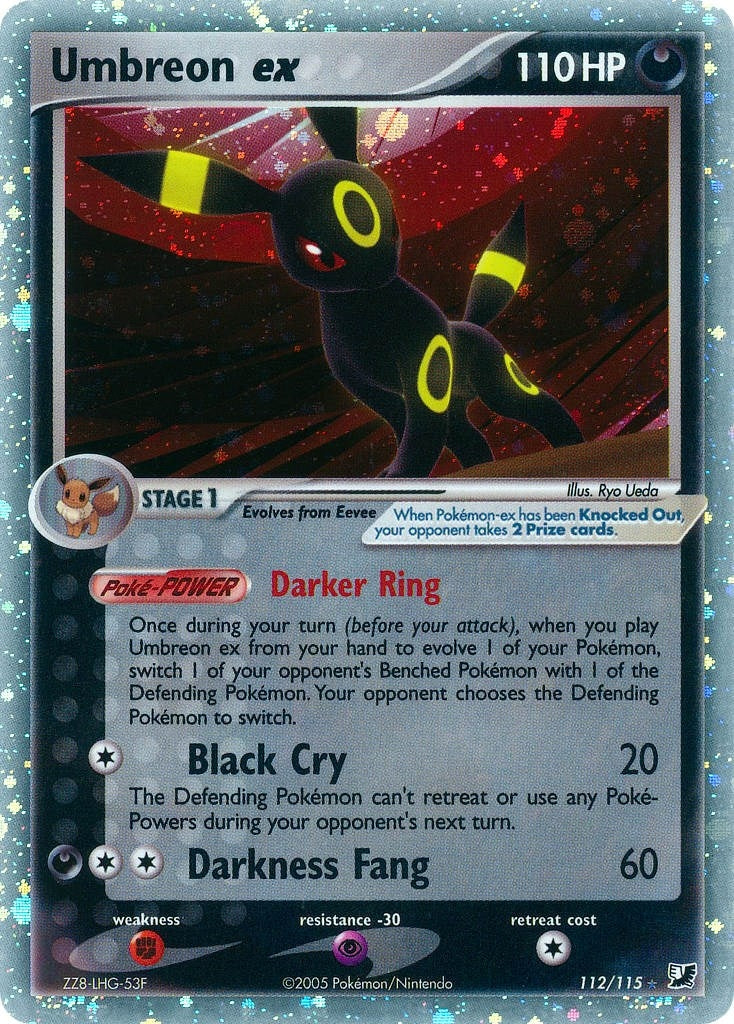 Image for Umbreon ex (112/115) [Unseen Forces] - Pokemon