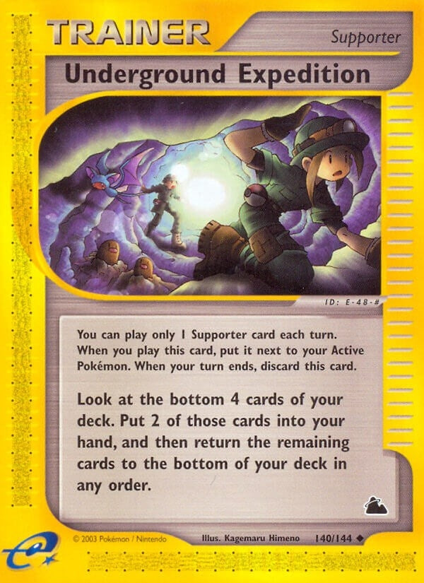 Image for Underground Expedition (140/144) [Skyridge] - Pokemon