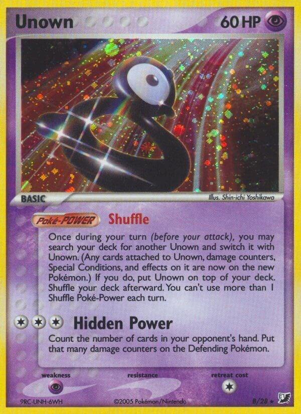 Image for Unown (B) (B/28) [Unseen Forces] - Pokemon