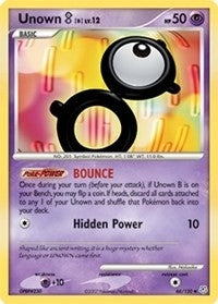 Image for Unown [B] (66/130) [Diamond and Pearl] - Pokemon