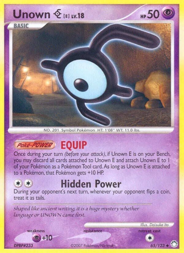 Image for Unown [E] (65/123) [Mysterious Treasures] - Pokemon