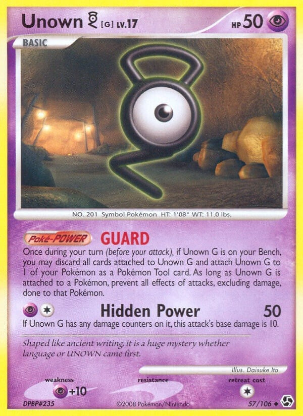 Image for Unown [G] (57/106) [Great Encounters] - Pokemon