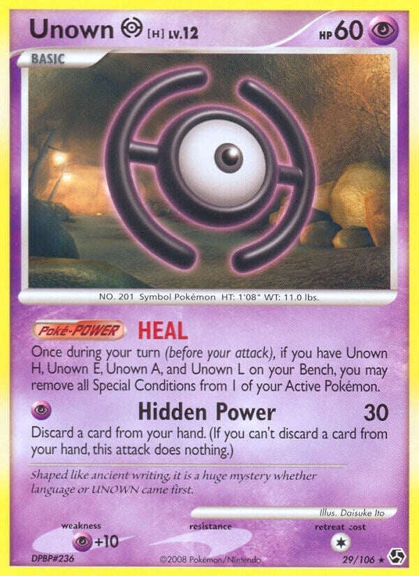 Image for Unown [H] (29/106) [Great Encounters] - Pokemon