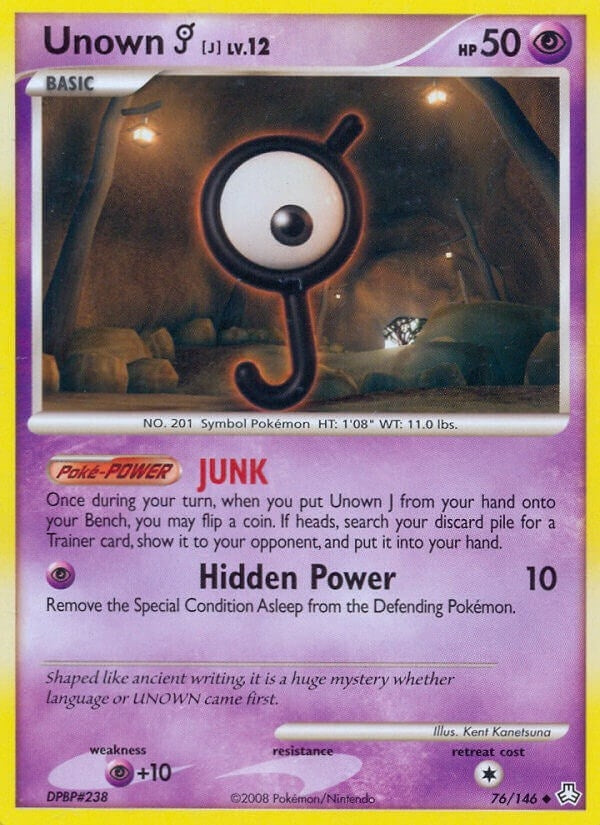 Image for Unown (J) (76/146) [Legends Awakened] - Pokemon