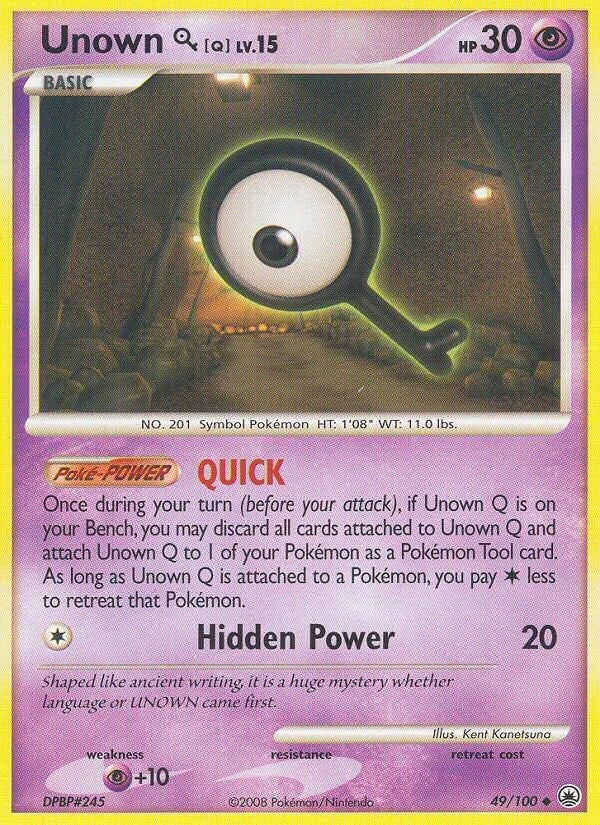 Unown [Q] (49/100) [Majestic Dawn]