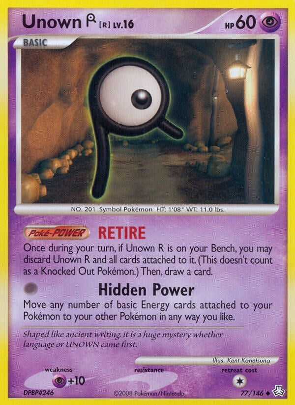 Image for Unown (R) (77/146) [Legends Awakened] - Pokemon