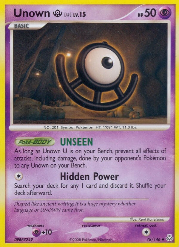 Image for Unown (U) (78/146) [Legends Awakened] - Pokemon
