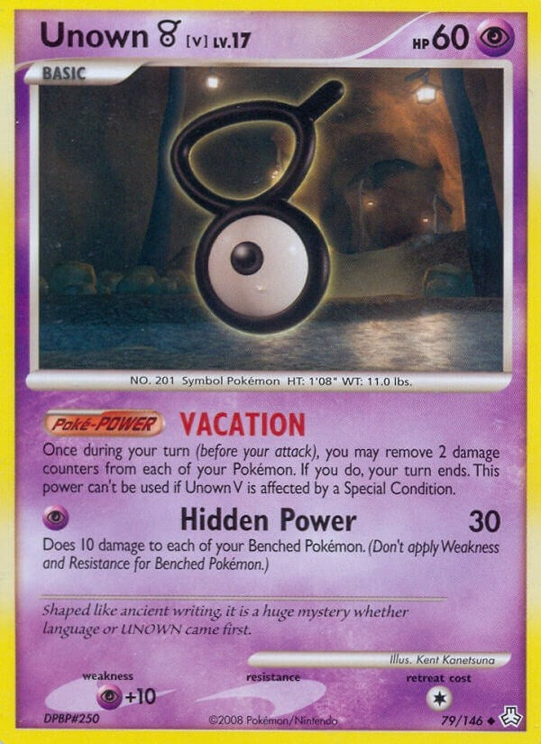 Image for Unown (V) (79/146) [Legends Awakened] - Pokemon