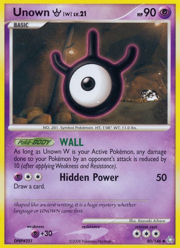 Image for Unown (W) (80/146) [Legends Awakened] - Pokemon