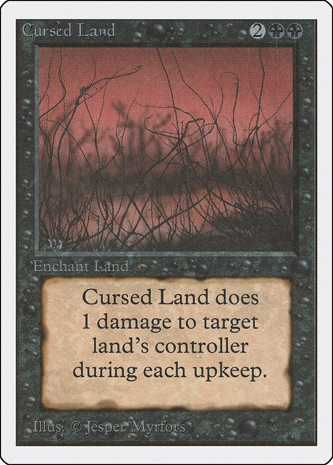 Image for Cursed Land [Unlimited Edition] - Magic: The Gathering