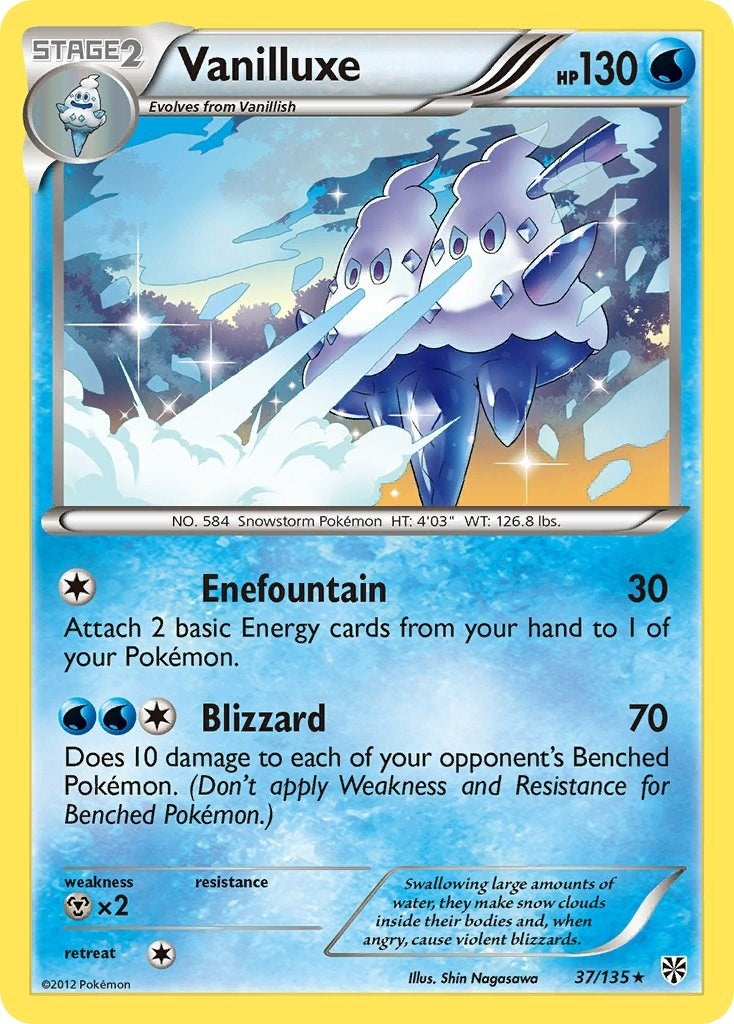 Image for Vanilluxe (37/135) [Plasma Storm] - Pokemon